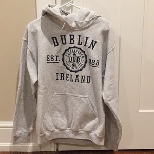 Sweaters - Dublin Ireland grey sweatshirt size medium Sweaters - Dublin Ireland grey sweatshirt size medium